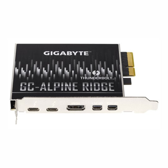 Gigabyte Alpine Ridge v2.0 Thunderbolt 3 PCIe Card LN91378 - GC 