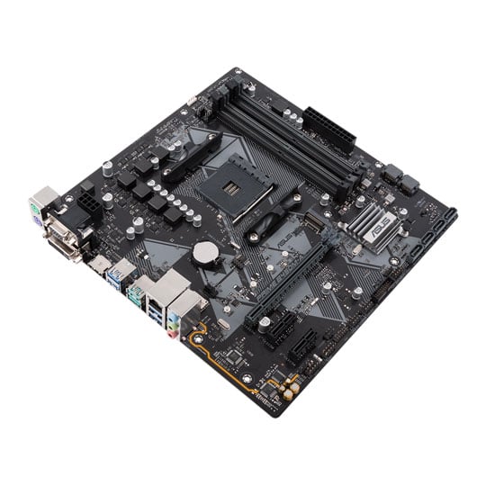 ASUS AMD Ryzen PRIME B450M-A AM4 Micro ATX Motherboard