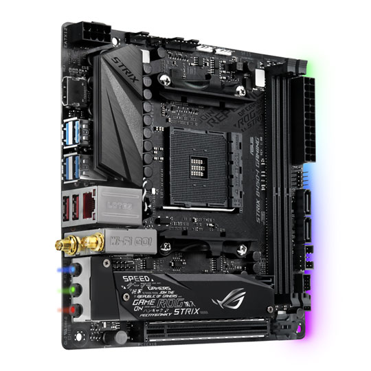 ASUS AMD Ryzen ROG STRIX B450-I AM4 Mini ITX GAMING Motherboard