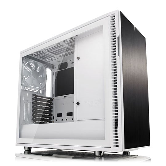Fractal Define R6 White Tempered Glass USB-C Mid Tower Gaming Case