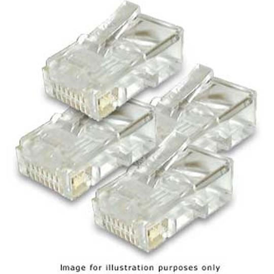 1K pcs Trade Pack Xclio UTP Male RJ45 Connectors 8 Pin (CAT5/6) Ready