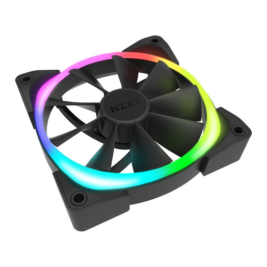 NZXT 140mm Aer RGB 2 Premium Digital LED PWM High Airflow Fan : image 4