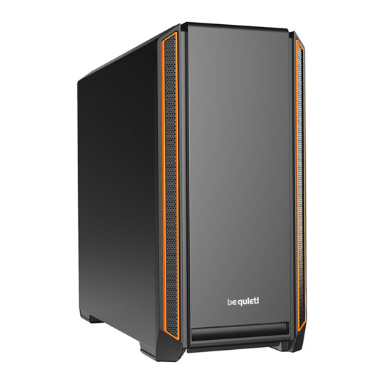 be quiet! SILENT BASE 601 Orange Midi PC Case : image 1