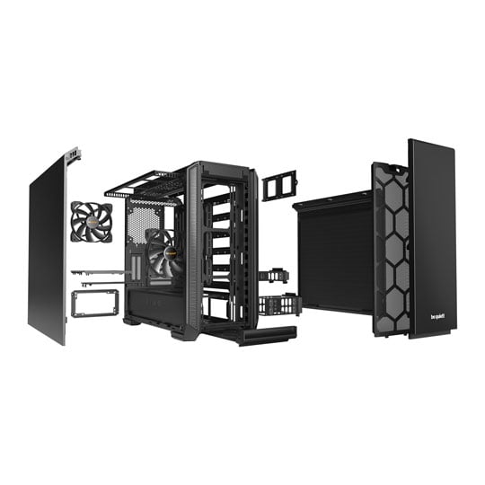 be quiet! SILENT BASE 601 Midi PC Case Black : image 2