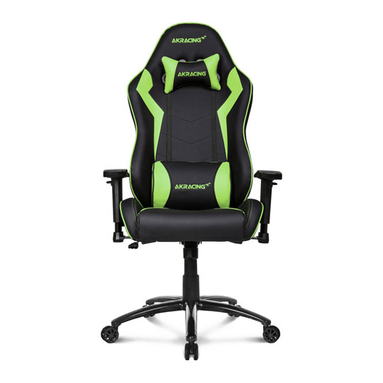 AKRacing Core Series SX BLACK/GREEN Gaming Chair LN92347 - AK-SX