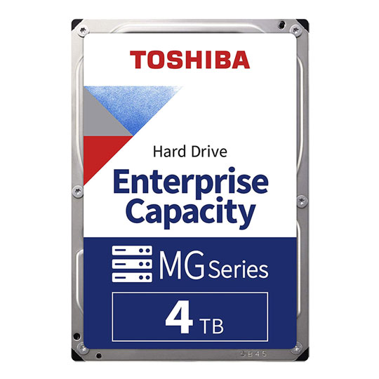 Toshiba 4TB Enterprise 3.5" SATA HDD/Hard Drive 7200rpm : image 1