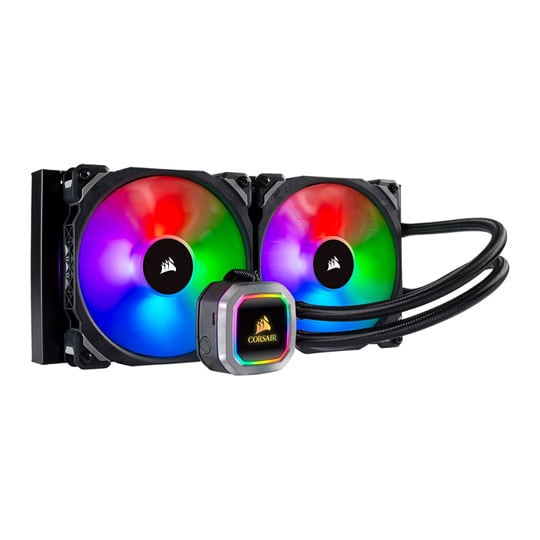 CORSAIR Hydro H115i Addressable RGB PLATINUM Liquid/Water Intel/AMD CPU Cooler (2020) : image 1