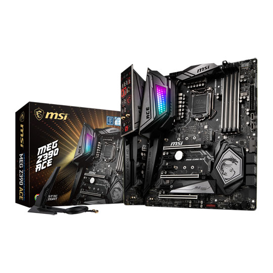 MSI MEG Intel Z390 ACE 9th Gen ATX Motherboard : image 1