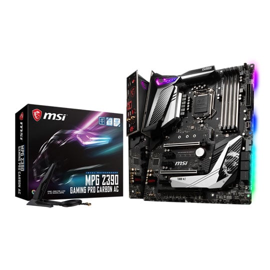 Refurbished - MSI MPG Intel Z390 GAMING PRO CARBON AC WiFi 9th Gen