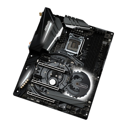 ASRock Intel Z390 Taichi ATX Motherboard : image 2