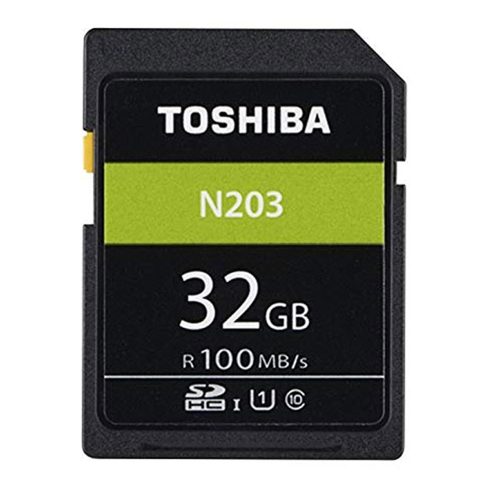 Toshiba N203 High Speed 32GB SDHC Flash Memory Card : image 1