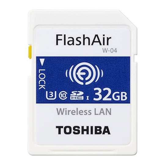 Toshiba FlashAir W-04 32GB WiFi Wireless SD Memory Card LN93066