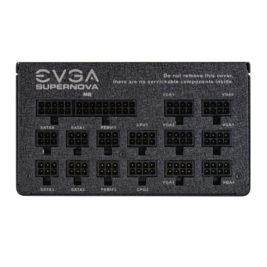 EVGA SuperNOVA 1200W 80+ Platinum Full Modular PSU : image 3