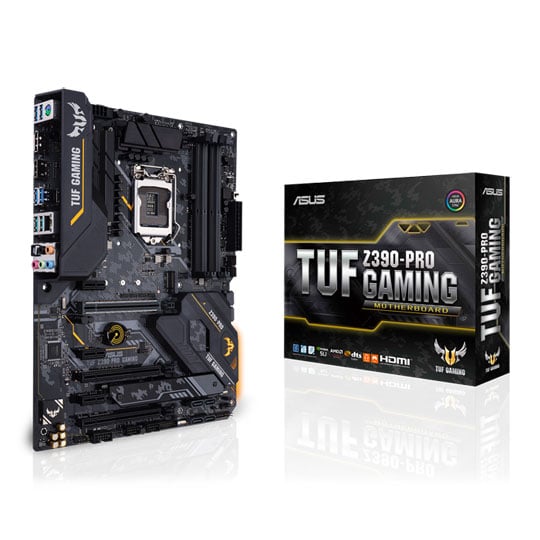 ASUS TUF Intel Z390-PRO GAMING 9th Gen ATX Motherboard : image 1