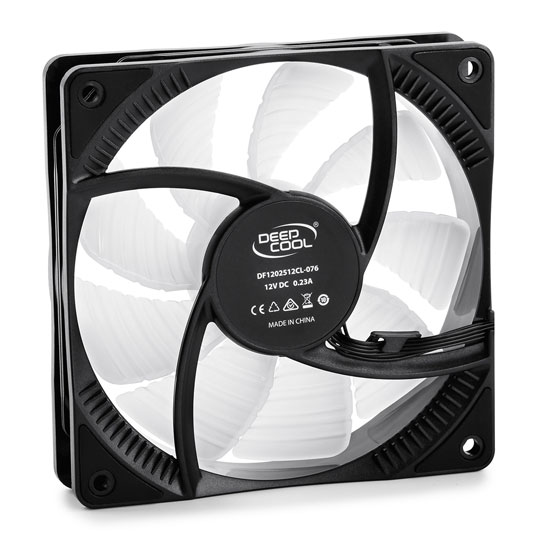 120mm DEEPCOOL 5 Pack RF 120M, RGB, 9 Blade, PWM, 1500rpm, 56.5CFM, 27dB, Hydro-Dynamic Bearing : image 2