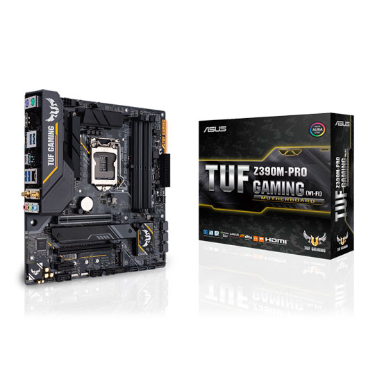 ASUS TUF Intel Z390M-PRO GAMING AC WiFi 9th Gen Micro ATX Motherboard : image 1