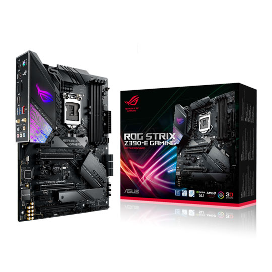 ASUS ROG STRIX Intel Z390-E GAMING 9th Gen ATX Motherboard : image 1