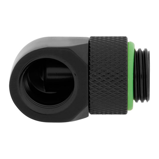 Corsair Hydro X XF Black Brass G1/4" 90° Rotary Adapter Fitting - Twin Pack : image 3