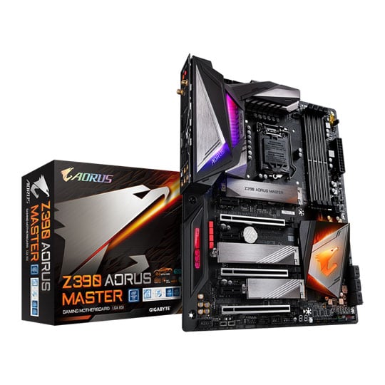 AORUS Intel Z390 MASTER 9th Gen ATX Motherboard LN93126 - Z390