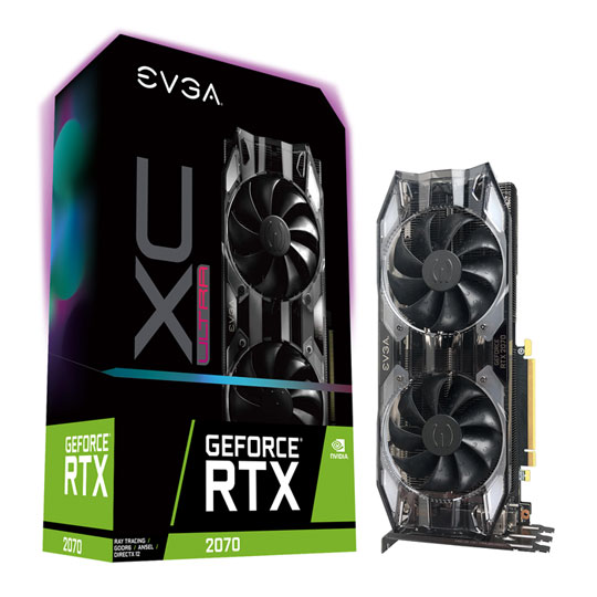 EVGA NVIDIA GeForce RTX 2070 8GB XC ULTRA GAMING Turing