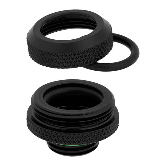 CORSAIR Hydro X XF Black Brass 14mm G1/4" Hardline Compression Fittings - Four Pack : image 3