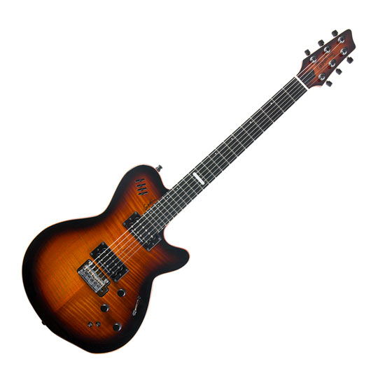 Godin LGXT (Cognac burst Flame AA) LN93336 - 24124 | SCAN UK