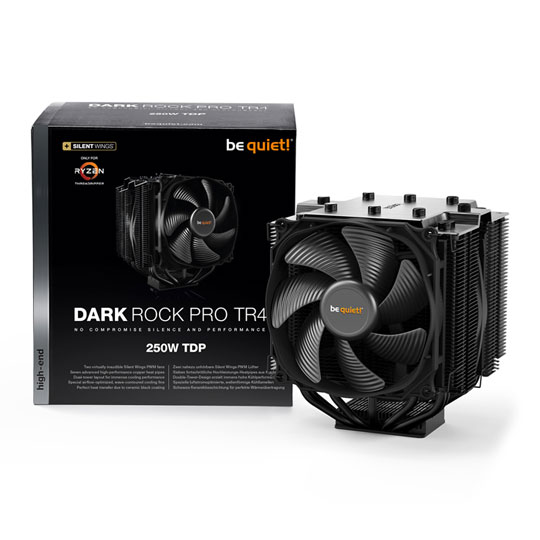 be quiet! Dark Rock Pro TR4 Dual Fan CPU Cooler : image 1