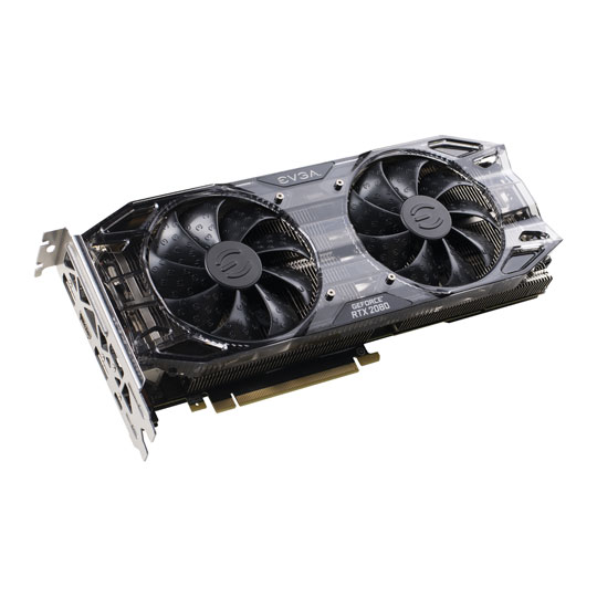 EVGA NVIDIA GeForce RTX 2080 8GB BLACK GAMING Turing Graphics Card : image 2