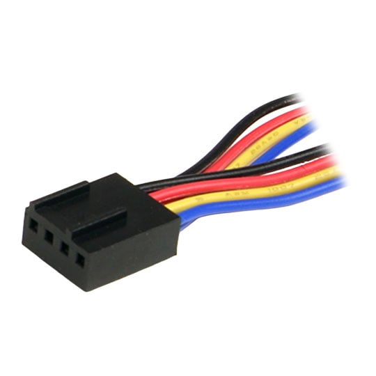 StarTech.com 12in 4 Pin Fan Power Splitter Cable