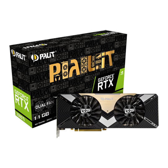 NVIDIA Palit GeForce RTX2080Ti 11GB DUAL