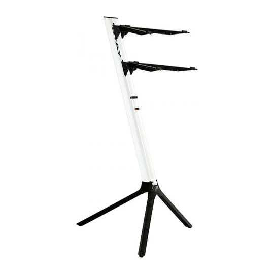 STAY Slim Two Tier Keyboard Stand (White)