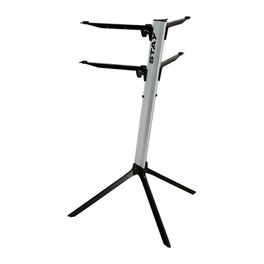 STAY Slim Two Tier Keyboard Stand (Silver)
