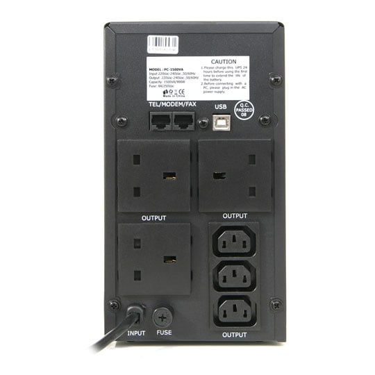 Powercool 1500VA Uninterruptable Power Supply