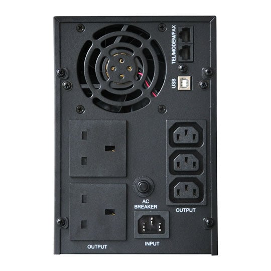 Powercool 2000VA Mini Tower Uninterruptable Power Supply/UPS