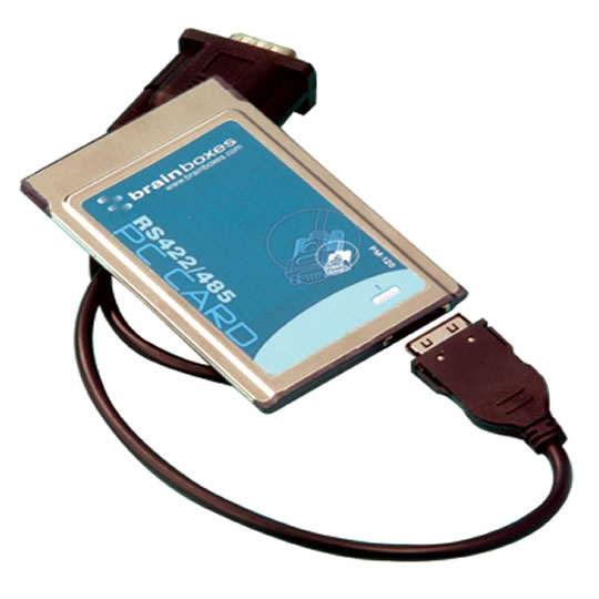Brainboxes- PCMCIA 1 Port Velocity Serial (RS-422/485) PC Card with 128 Byte FIFO (PM-120) : image 1