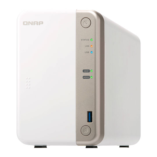 Qnap 2 Bay GbE Desktop NAS : image 1
