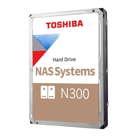 Toshiba N300 10TB NAS 3.5" SATA HDD/Hard Drive 7200rpm