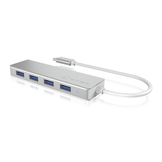 ICY BOX USB 3.0 Hub Type-C to 4 Port Type A Ports