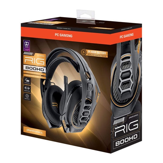 Plantronics RIG 800 HD Wireless Gaming Headset LN94627 206800 05 SCAN UK