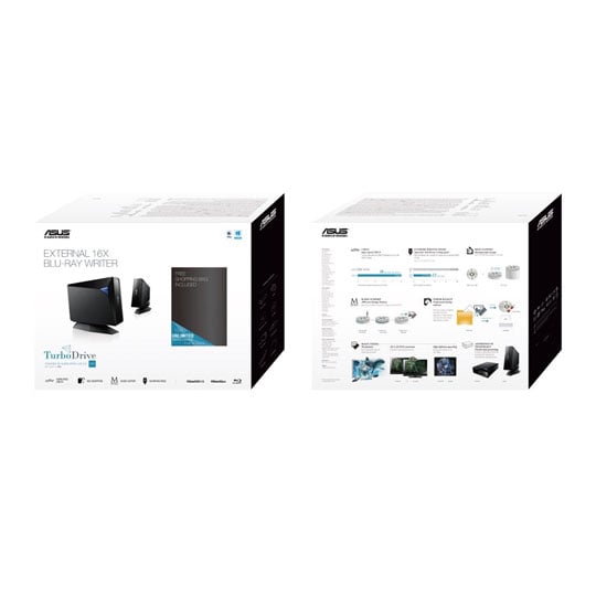 ASUS BW-16D1H-U_PRO TurboDrive External 16X Blu-ray CD/DVD Burner USB : image 3