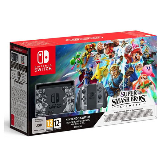 Nintendo Switch HD Console With Super Smash Bros : image 1