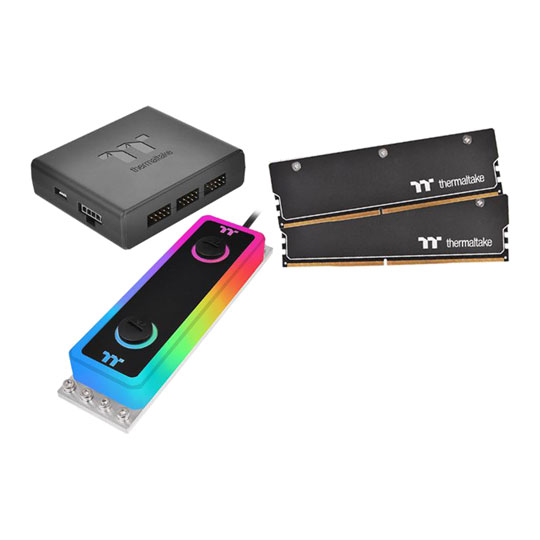 ThermalTake WaterRAM RGB 16GB 3200MHz DDR4 Water Cooled Memory Kit : image 1