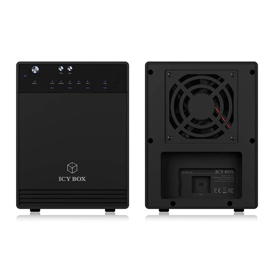 ICY BOX 4-bay USB 3.1 SATA 3 Storage Solution : image 4