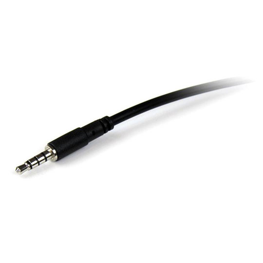 StarTech.com 200cm 4 Position TRRS Headset Extension Cable