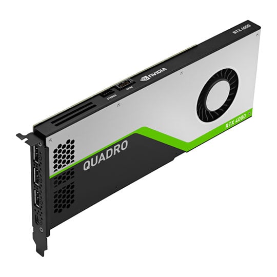 NVIDIA Quadro RTX 4000 8GB GDDR6 Turing Ray Tracing Workstation Graphic Card