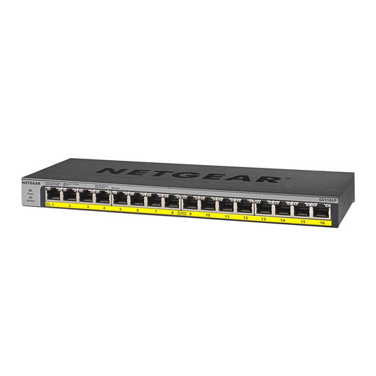 NETGEAR GS116LP 16-Port PoE/PoE+ Gigabit Unmanaged Switch : image 2