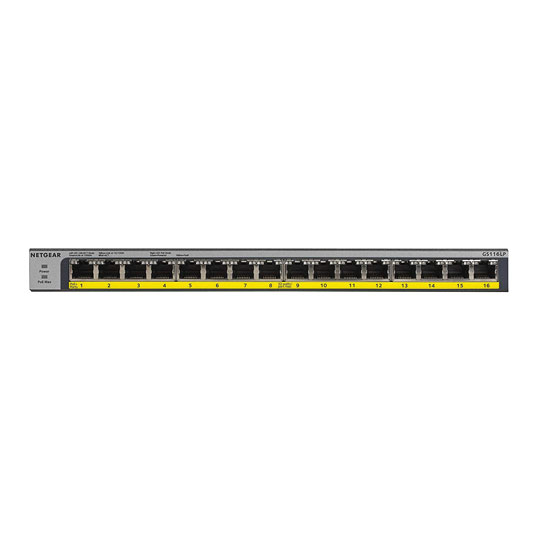 NETGEAR GS116LP 16-Port PoE/PoE+ Gigabit Unmanaged Switch : image 3