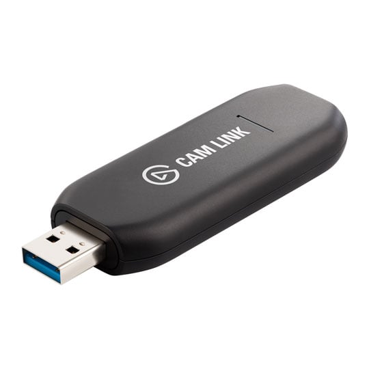 Elgato Cam Link Ultra HD 4K Camera Recording Adapter for PC/Mac USB/HDMI
