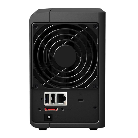 Synology DS216+II 2TB (WD RED) 2-Bay Desktop NAS Media Server 