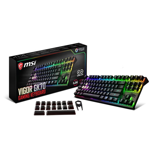 MSI GeForce RTX 2080 GAMING X TRIO + VIGOR GK70 Gaming Keyboard